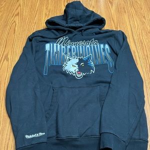 Used Mitchell & Ness Timberwolves Hoodie